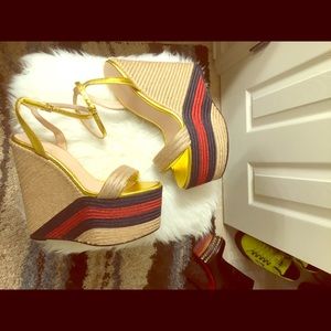 Authentic Gucci wedge